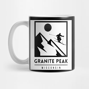 Granite Peak wisconsin usa ski Mug